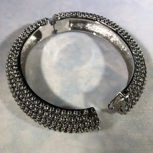 Talbot's Silver-Tone Clasp Bracelet